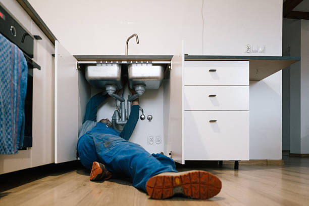 Professional Drain Cleaning technician working in Salem, AR